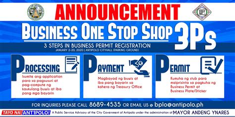 BUSINESS ONE STOP SHOP 2020 Antipolo .